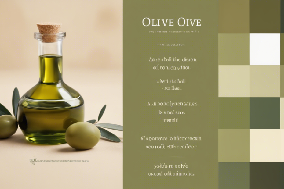 Discover the Incredible Benefits of Oil from Olive for Your Health and Beauty