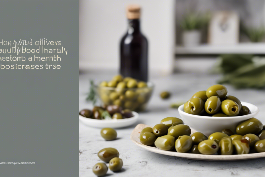 Discover How Olives Can Naturally Lower High Blood Pressure and Boost Your Heart Health