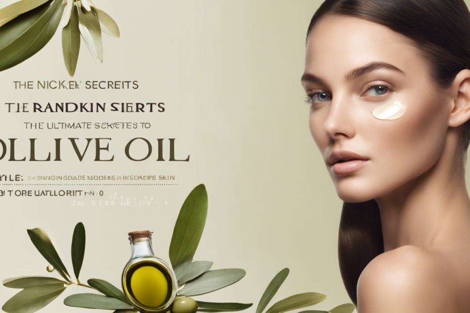 Unlock the Secrets of Radiant Skin: The Ultimate Guide to Using Olive Oil for Skincare