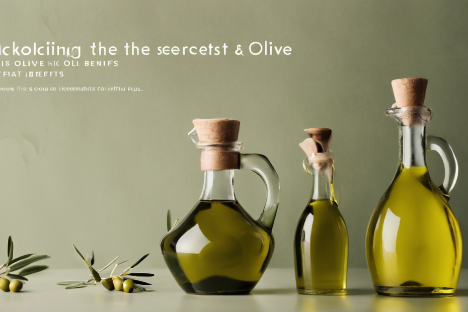 Unlocking the Secrets: Discover the Different Types of Olive Oil and Their Unique Benefits